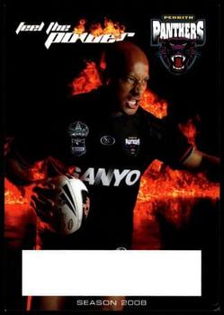 2008 Penrith Panthers Feel The Power, See The Magic #NNO Frank Puletua Front